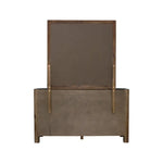 4 Pieces Bedroom Suite in Solid Wood Veneered Acacia Construction Timber Slat Double Size Chocolate Colour Bed Bedside