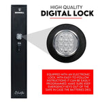 4 Rifle Gun Safe Iron Heavy Duty Firearm Security Digital Lockbox Premium CAT A + B - Home & Garden > Storage