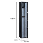 4 Rifle Gun Safe Iron Heavy Duty Firearm Security Digital Lockbox Premium CAT A + B - Home & Garden > Storage