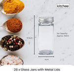 4 Tier Metal Spice Rack - Kitchen Pantry Herb Storage Organiser - Home & Garden > Kitchenware > Food Storage