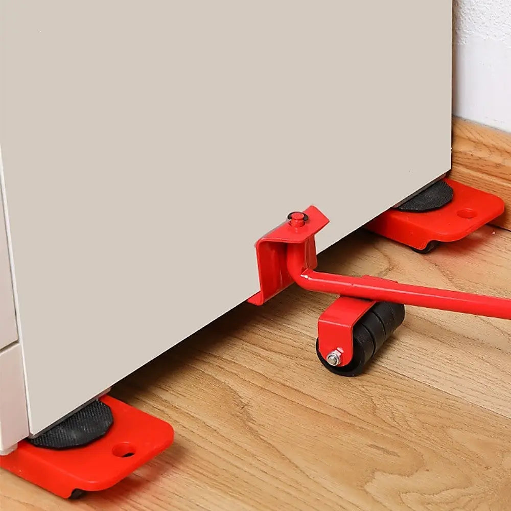 4 X All-purpose Dolly Plastic Heavy Duty Furniture Mover Slider Set - Furniture > Office
