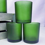 40 Bulk Pack Green Frosted Glass Votive Candle Holders Table Centreoieces Xmas Wedding Anniversary Event Recption Party