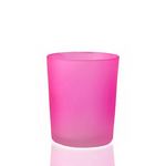 40 Pack Pink Frosted Glass Votive Tealight Candle Holders House Party Cenrepiece Xmas Wedding Decor Glass Candlestick