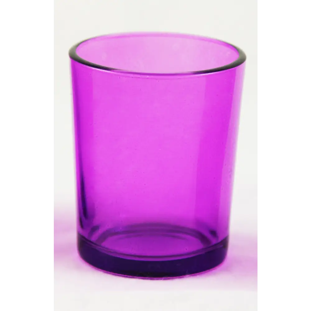 40 Pack Purple Glass Votive Tealight Candle Holders House Party Cenrepiece Xmas Wedding Decor Glass Candlestick Party