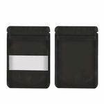 400 Resealable Mylar Stand Up Bags 36x25cm - Black Food Packaging Zip Pouch - Home & Garden > Kitchenware