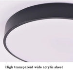 40CM LED Ceiling Light Modern Surface Mount Flush Panel Downlight Ultra-thin - Home & Garden > Garden Lights