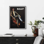 40cmx60cm Bally Man & Woman 2 Sets Black Frame Canvas Wall Art - Home & Garden > Wall Art