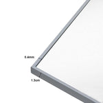 40x50cm White Rectangle Wall Bathroom Mirror Bathroom Holder Vanity Mirror Corner Decorative Mirrors - Home & Garden >