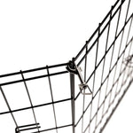 4Paws 8 Panel Playpen Puppy Exercise Fence Cage Enclosure Pets Black All Sizes - 24’’ - Black - Pet Care > Dog