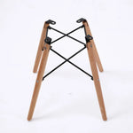 4X Retro Dining Cafe Chair DSW WHITE - Furniture > Bar Stools & Chairs