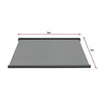 5.0m x 3.0m Retractable Folding Arm Awning Heavy Duty Full Cassette Motorised - Home & Garden > Shading