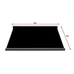 5.0m x 3.0m Retractable Folding Arm Awning Heavy Duty Full Cassette Motorised - Home & Garden > Shading