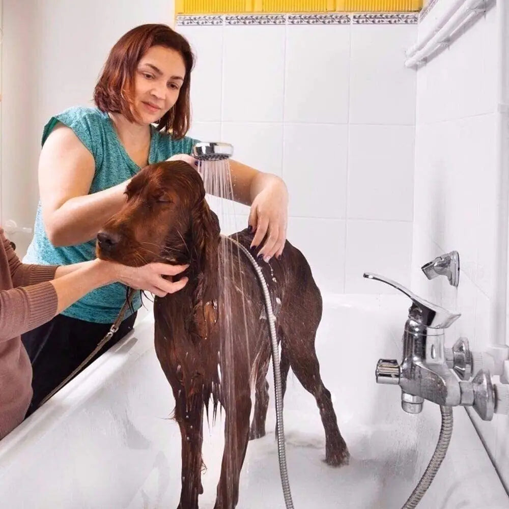 5 FT Handheld Shower Head Hose 1.5m Bathroom Stainless Steel Shower Water Tube - Home & Garden > Bathroom Accessories >