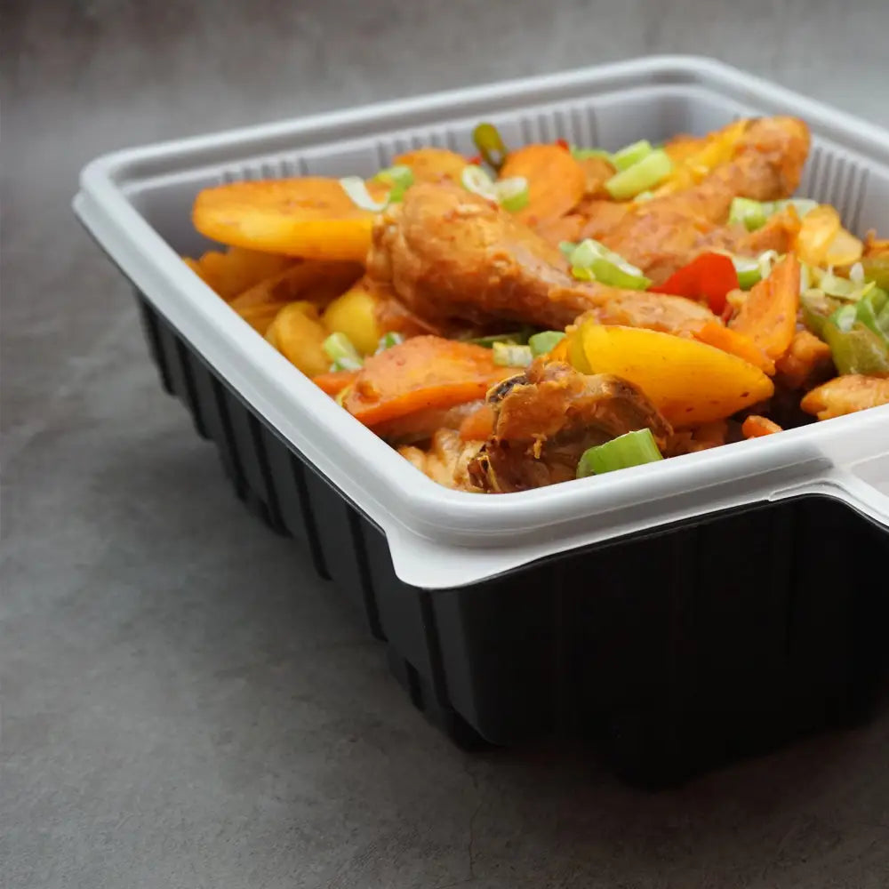 5 Pack Dalat Heating Lunch Box Container 33cm Rectangle - Home & Garden > Kitchenware