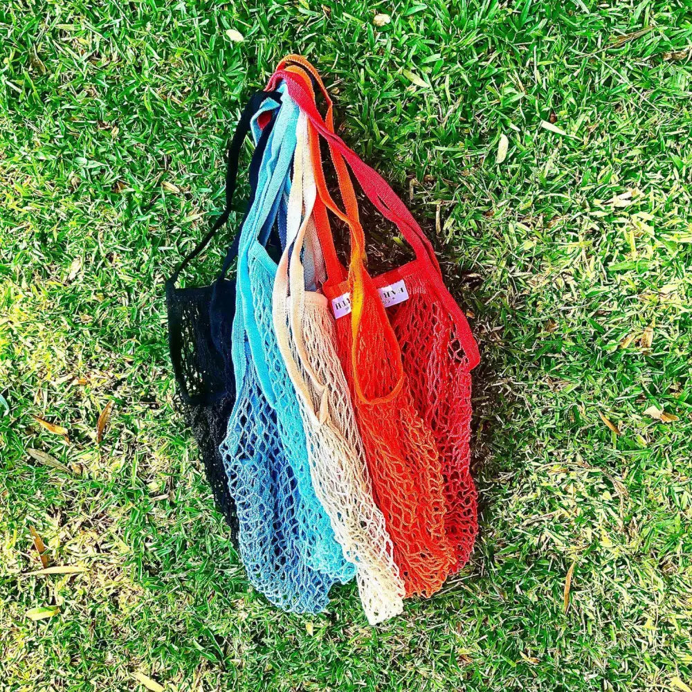 5 PACK Mesh Shopping Bag Bundle - Home & Garden > Kitchenware