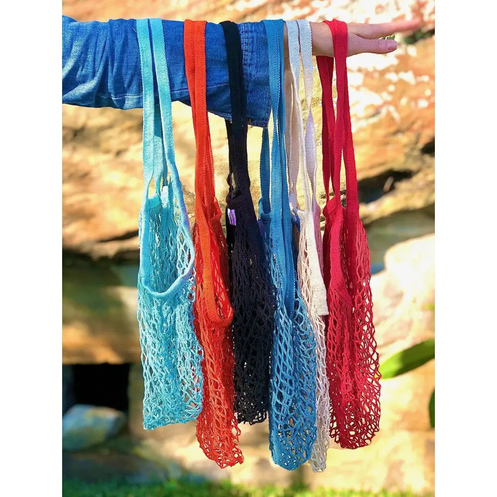 5 PACK Mesh Shopping Bag Bundle - Home & Garden > Kitchenware