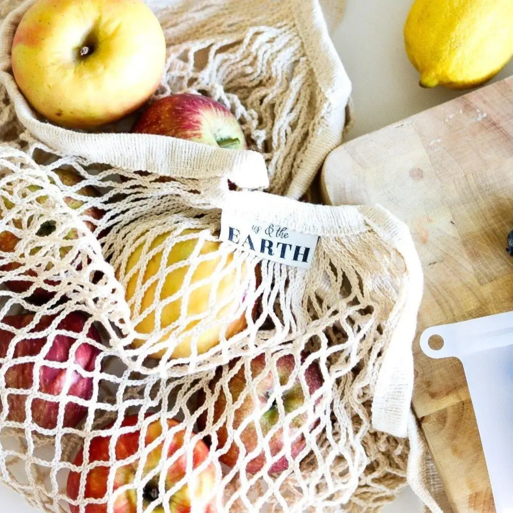 5 PACK Mesh Shopping Bag Bundle - Home & Garden > Kitchenware