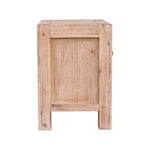 5 Pieces Bedroom Suite in Solid Wood Veneered Acacia Construction Timber Slat Single Size Oak Colour Bed Bedside Table