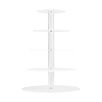 5-Star Chef Cake Stand 5 Tiers Acrylic Holder Display Round Clear Wedding Party - Home & Garden > Kitchenware
