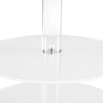 5-Star Chef Cake Stand 5 Tiers Acrylic Holder Display Round Clear Wedding Party - Home & Garden > Kitchenware