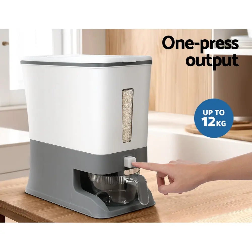5-Star Chef Cereal Dispenser Rice Container 12KG - Appliances > Kitchen Appliances