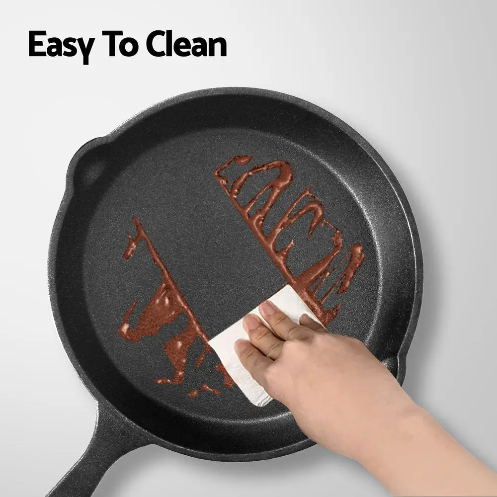 5-star chef Non Stick Frying Pan Cast Iron 3PCS - Home & Garden > Kitchenware