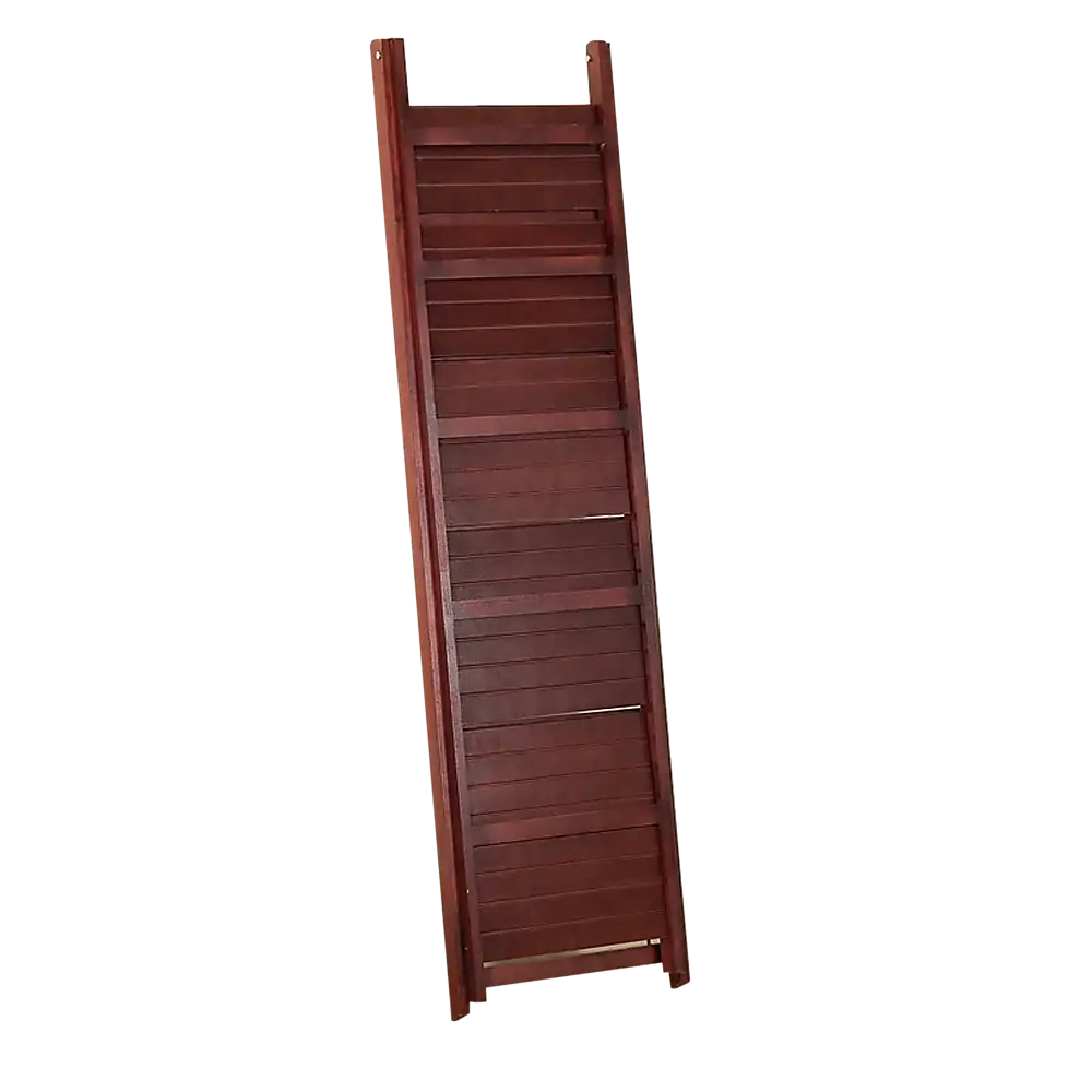 5 Tier Wooden Ladder Shelf Stand Storage Book Shelves Shelving Display Rack - Furniture > Office