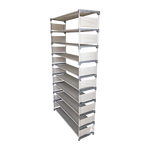 50 Pairs 10 Tiers Shoe Rack - Furniture > Office