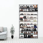 50 Pairs 10 Tiers Shoe Rack - Furniture > Office