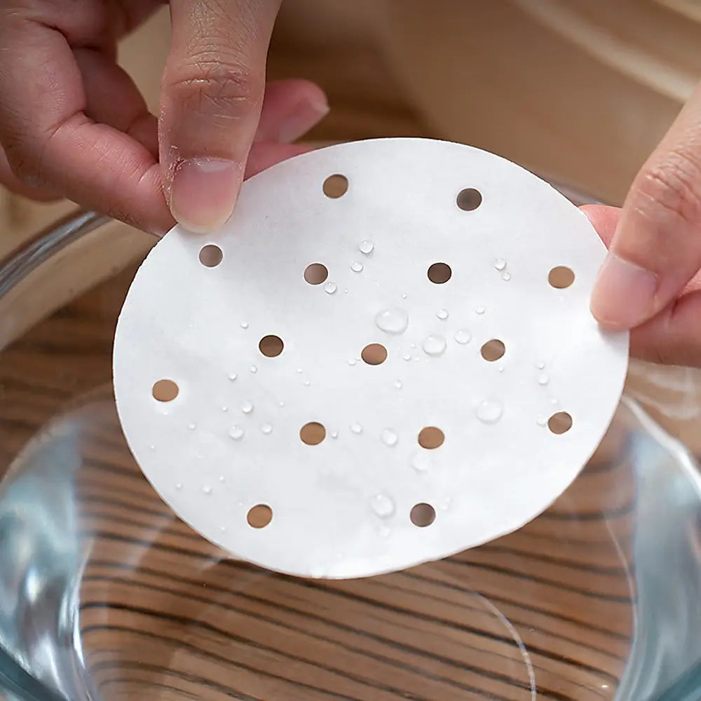 500pcs Patty Paper Baking Burger Wax Discs Nonstick BBQ Burger Paper 13cm - Home & Garden > Kitchenware