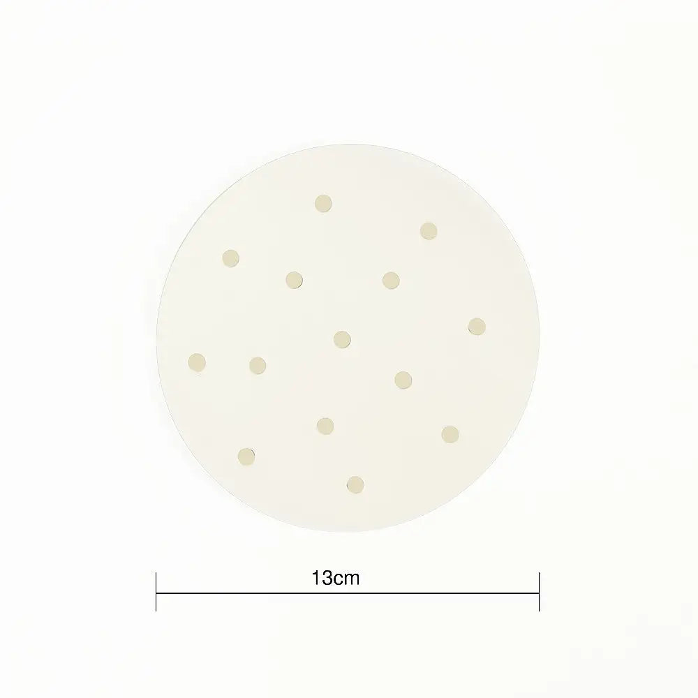 500pcs Patty Paper Baking Burger Wax Discs Nonstick BBQ Burger Paper 13cm - Home & Garden > Kitchenware