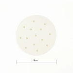 500pcs Patty Paper Baking Burger Wax Discs Nonstick BBQ Burger Paper 13cm - Home & Garden > Kitchenware