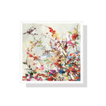 50cmx50cm Coming Spring Square Size White Frame Canvas Wall Art - Home & Garden > Wall Art