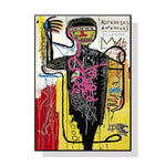 50cmx70cm Versus Medici Black Frame Canvas Wall Art - Home & Garden > Wall Art