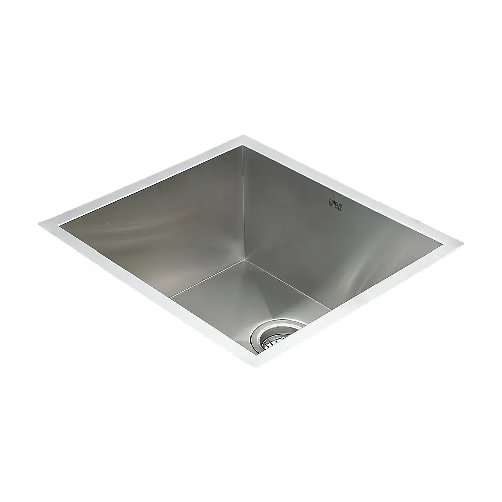 510x450mm Handmade Stainless Steel Undermount / Topmount Kitchen Laundry Sink with Waste - Furniture > Bathroom > Sinks