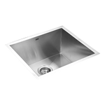 510x450mm Handmade Stainless Steel Undermount / Topmount Kitchen Laundry Sink with Waste - Furniture > Bathroom > Sinks