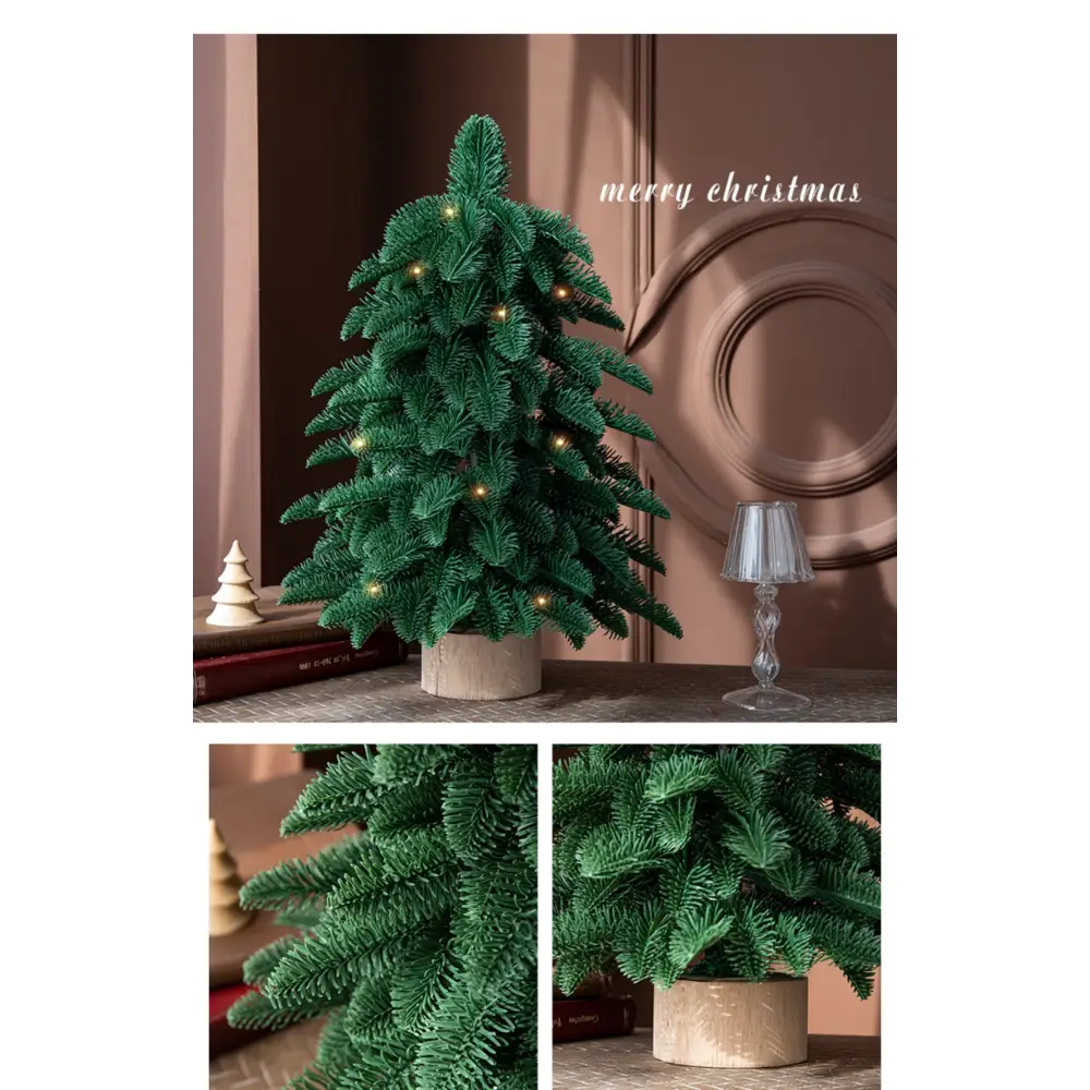 55cm Artificial Mini Christmas Tree - Indoor Holiday Decoration - Occasions > Christmas > Christmas Trees