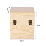 59 Slots Essential Oils Storage Box - Wooden 3-Tier Bottle Holder - Home & Garden > Storage
