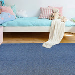 5m2 Box of Premium Carpet Tiles Commercial Domestic Office Heavy Use Flooring Blue - Furniture > Office