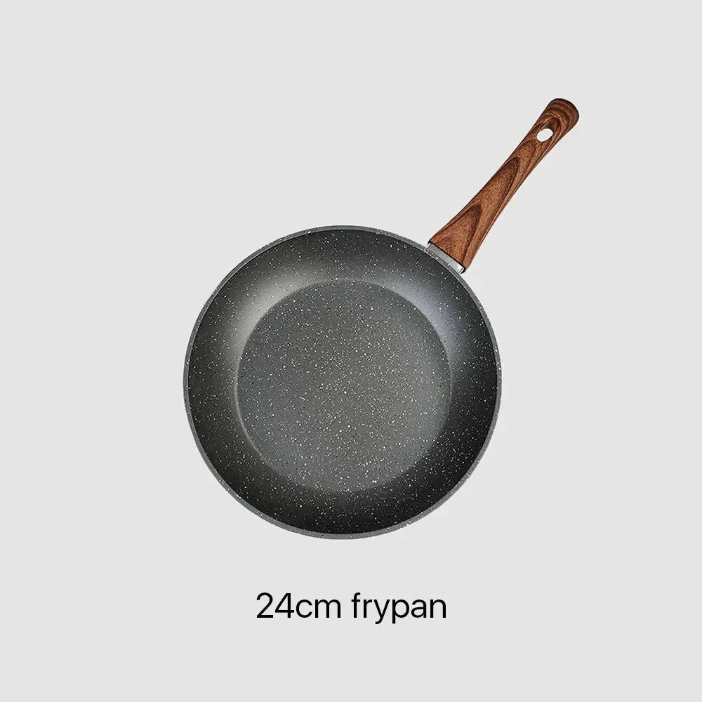 5Pieces Non-Stick Marble Coating Saucepan/Casserole/Fry Pan Cookware Set - Home & Garden > Kitchenware > Kitchen