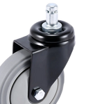 5x Office Chair Caster Wheels Set Heavy Duty & Safe for All Floors w/Universal Fit - Furniture > Office
