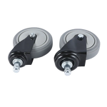 5x Office Chair Caster Wheels Set Heavy Duty & Safe for All Floors w/Universal Fit - Furniture > Office