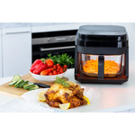 6.5L Glass Digital Air Fryer Oven 1200W >200°C Easy Cleaning - Appliances > Kitchen Appliances