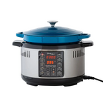6.5L Smart Digital Dutch Oven w/ 8 Cook Settings Stainless Steel - Appliances > Kitchen Appliances