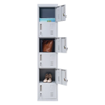 6-Door Locker for Office Gym Shed School Home Storage - Furniture > Office