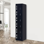 6-Door Locker for Office Gym Shed School Home Storage - Furniture > Office