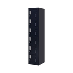6-Door Locker for Office Gym Shed School Home Storage - Furniture > Office
