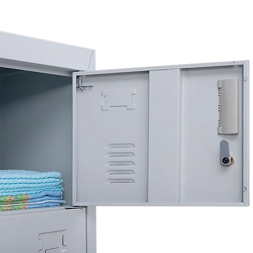 6-Door Locker for Office Gym Shed School Home Storage - Furniture > Office