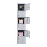 6-Door Locker for Office Gym Shed School Home Storage - Furniture > Office