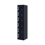 6-Door Locker for Office Gym Shed School Home Storage - Furniture > Office
